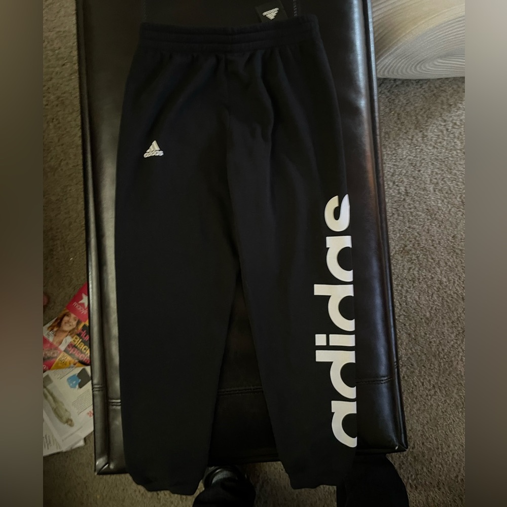 Adidas Fleece Sweat Pants for Girls 7/8